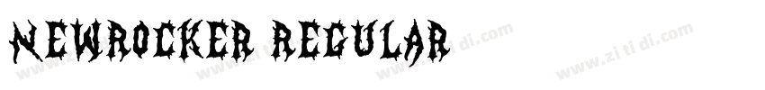 NewRocker Regular字体转换